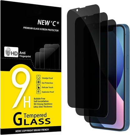 Sichtschutz Panzerglas iPhone 13 Mini 5,4 Zoll 3 Stück 9H Härte