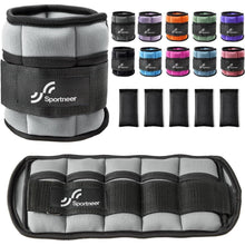 Verstellbare Knöchel- und Handgelenkgewichte für Fitness