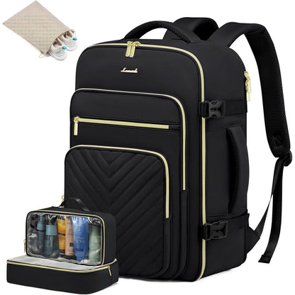 Handgepäck Rucksack Damen 50L Laptop wasserdicht Reise