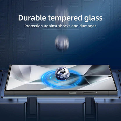 Panzer Schutz Glas Samsung S24 Ultra 9H Härte 0.33mm 3er Set