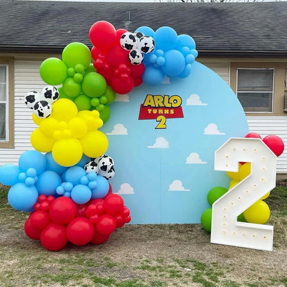 Bunte Luftballons 12 Zoll Toy Story Geburtstagsparty Set Kinder Junge 60 Stk