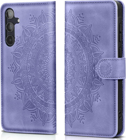 Samsung Galaxy A35 Flip Wallet Lederhülle mit Standfunktion und Magnetverschluss
