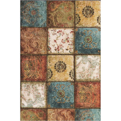 WTHYGB Moderner Teppich Läufer rutschfest 80x120cm waschbar