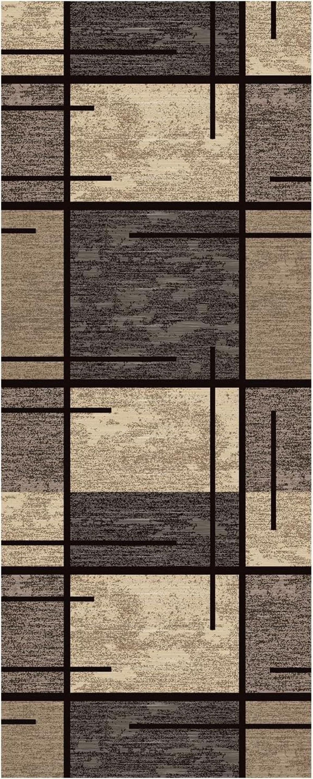 Teppich Läufer 60x150 cm Modern, Flur Küche Schlafzimmer