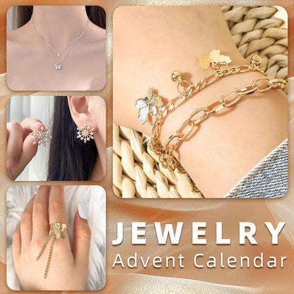 ZJTAPE Damen Schmuck Adventskalender 2024 - 12