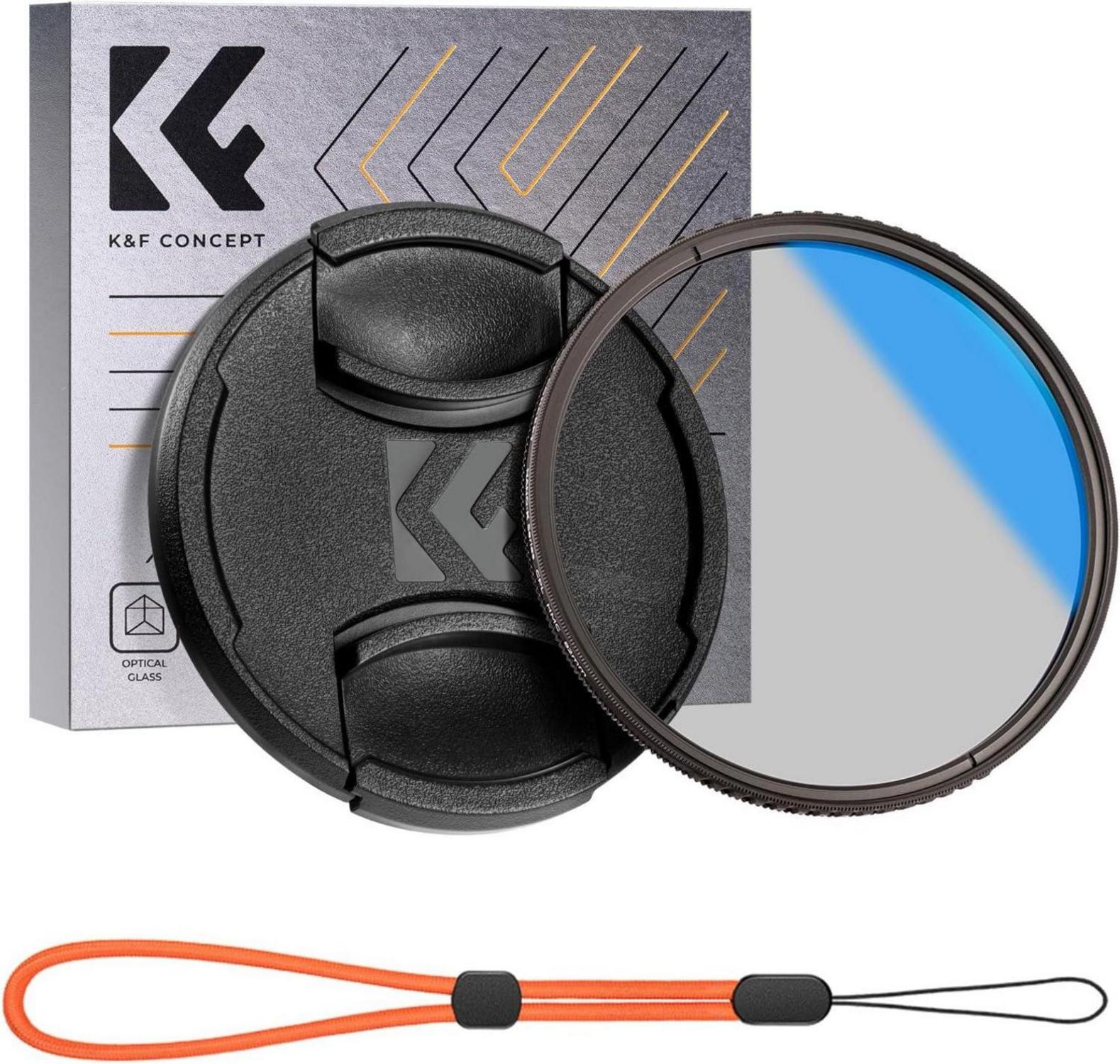 Zirkularer Polfilter 77mm inkl. Objektivdeckel und Halteband