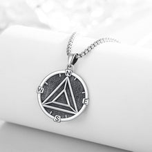 Anonyme Alkoholiker Halskette 925 Silber Nüchternheit Symbol