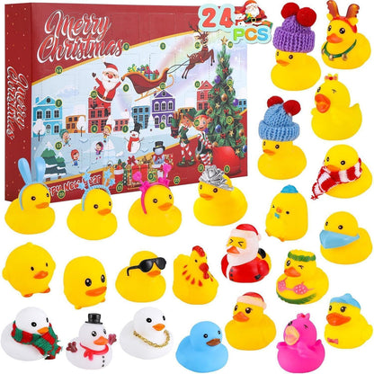 Mini Enten Adventskalender 2024 für Kinder Mädchen Jungen