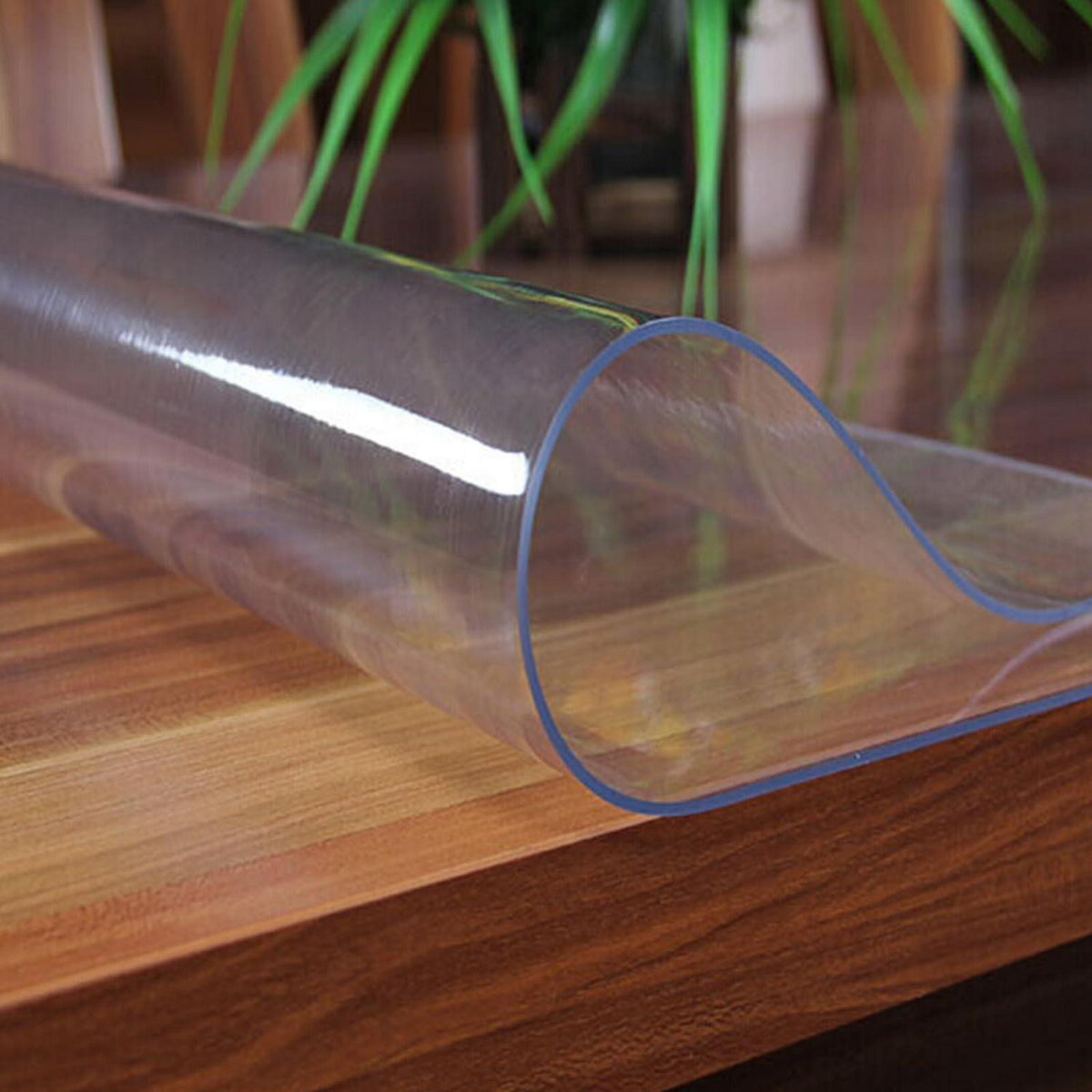 Transparente PVC Tischdecke 2mm - Wasserdicht & Robust | 90x180cm