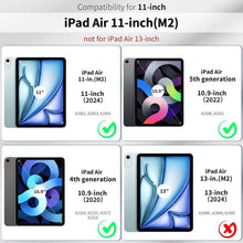 iPad Air M2 11 Zoll Hülle mit Stifthalter und Trifold