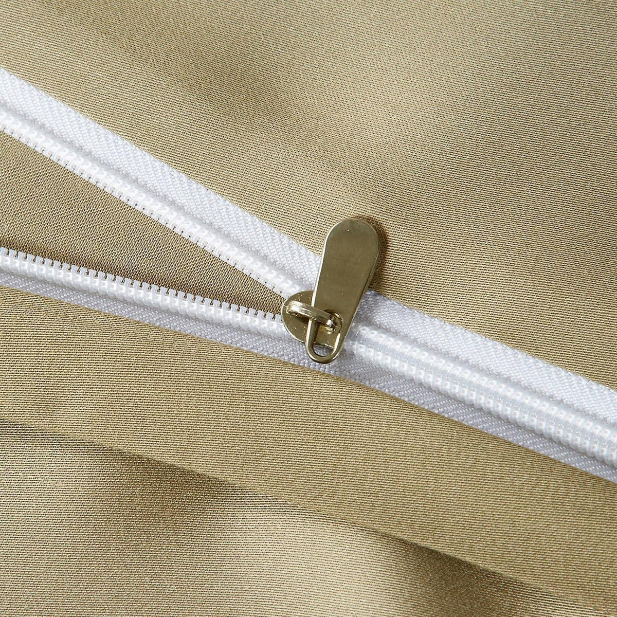 Bambus Bettwäsche Set 220x240 Beige – Kühlend & Weich