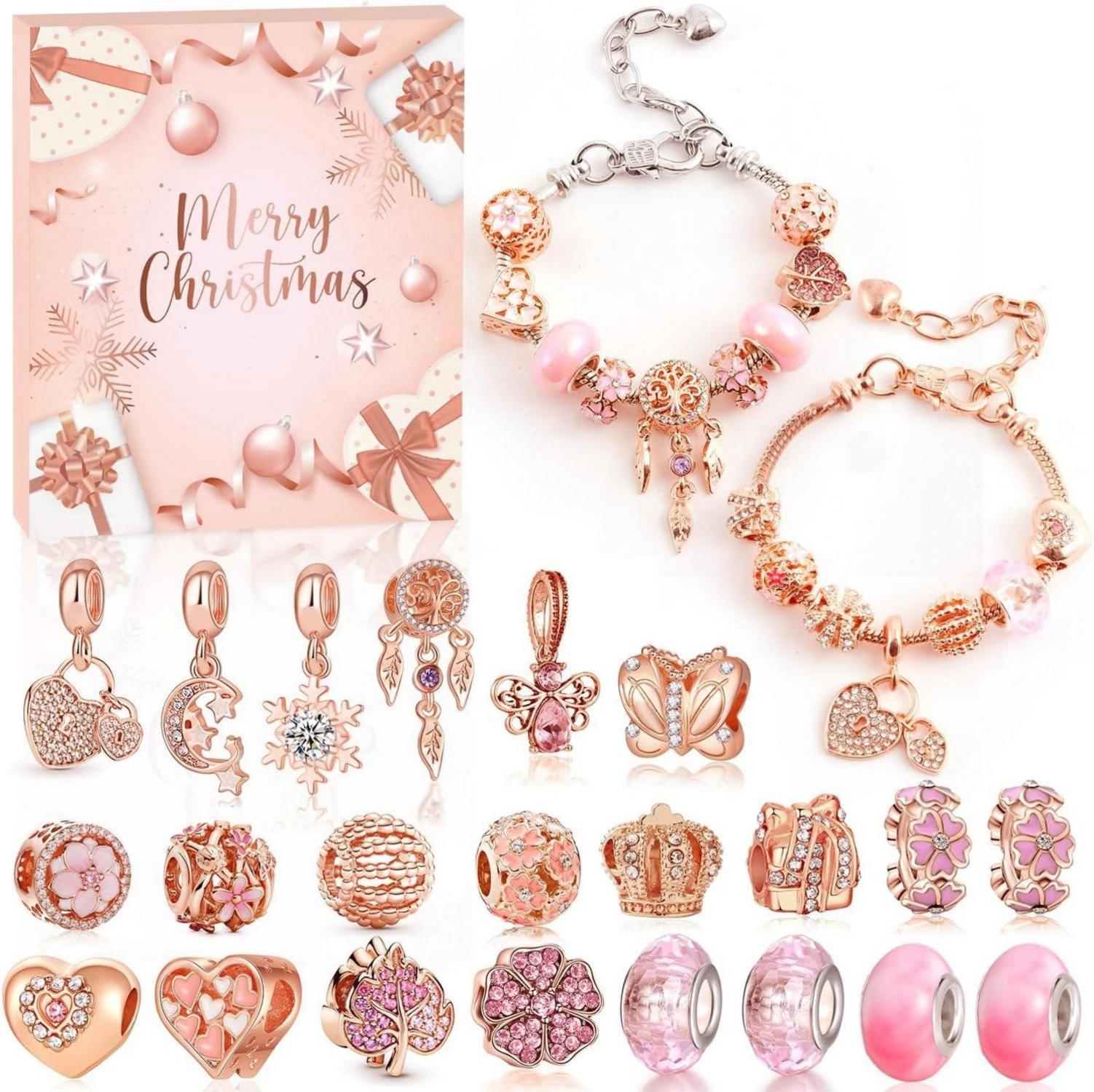 Adventskalender 2024 rosa gold Girls & Women