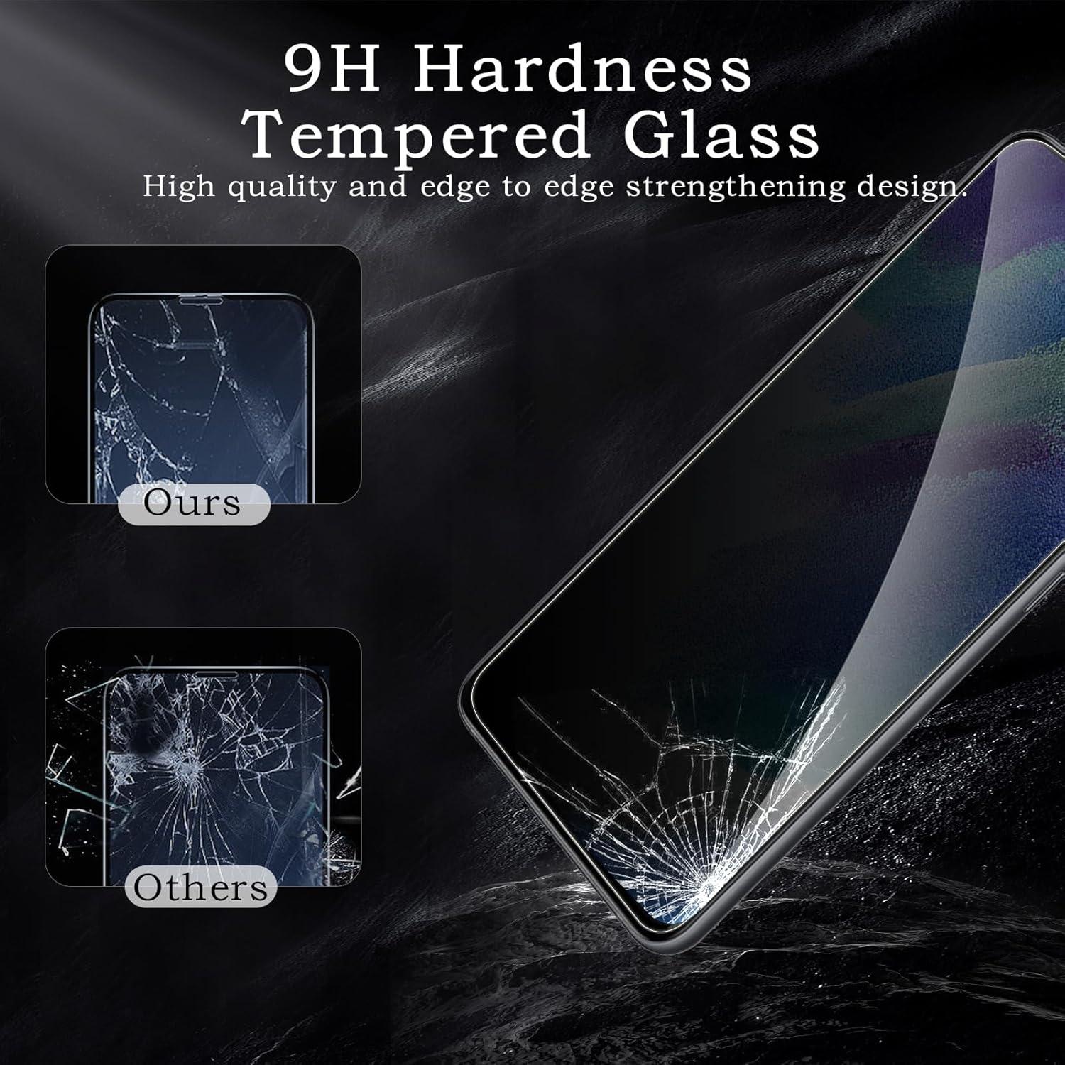 Sichtschutz Samsung Galaxy S21 FE 5G Kameraschutz Anti-Spy 9H