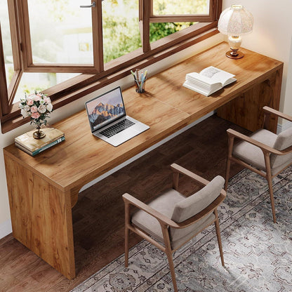Doppelter Schreibtisch 180x59cm – Home Office & Büro
