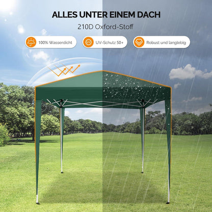 Faltpavillon 3x3m – Höhenverstellbar & Wasserdicht