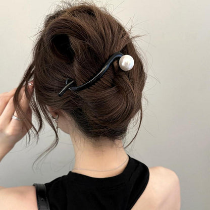 Perle Haarnadel Banana Clip Haarspangen Set