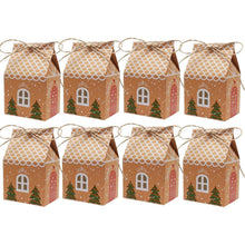 24er Geschenkbox Weihnachten Adventskalender Häuschen