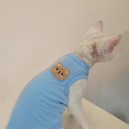 PetSmiler Katzenbody nach OP Sphynx Kleidung Bauchschutz