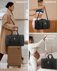 LOVEVOOK Reisetasche Damen Große Öffnung Weekender