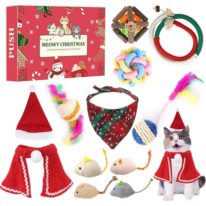 Katzen Adventskalender 12 Tage Weihnachts Countdown
