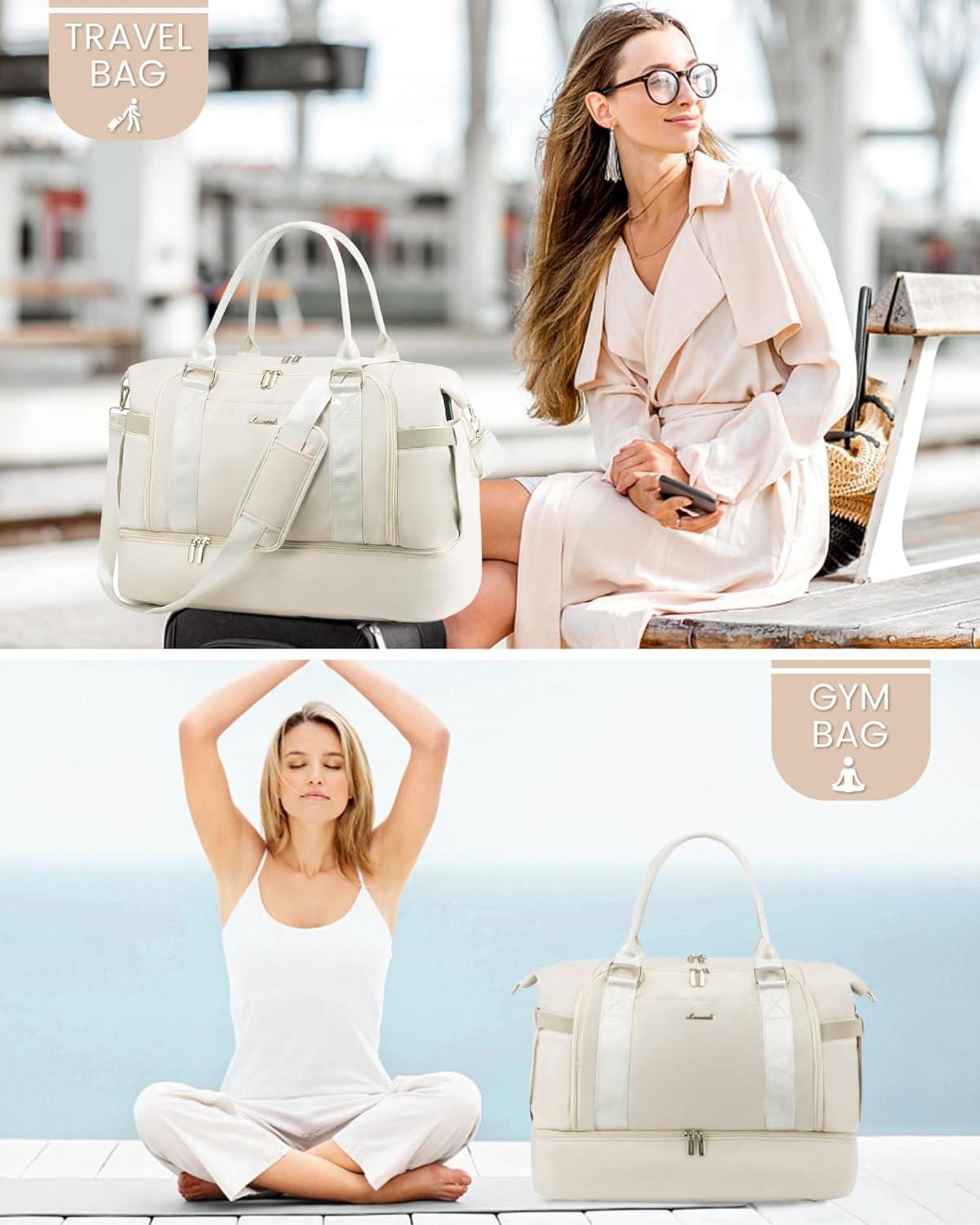 Sporttasche Reisetasche Damen Weekender Handgepäck Tasche