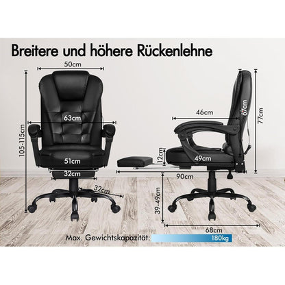 Ergonomischer Bürostuhl mit