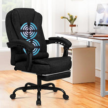 Ergonomischer Bürostuhl mit Massage und Fußstütze, 180