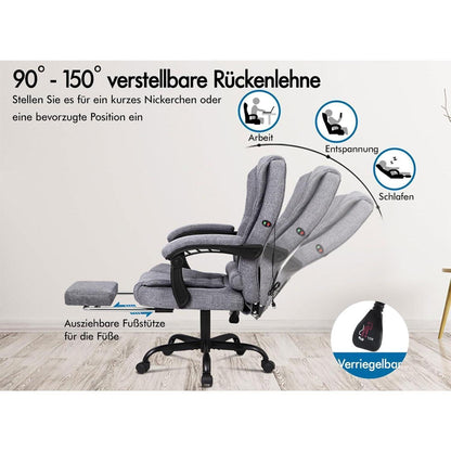 Ergonomischer Massage-Bürostuhl mit