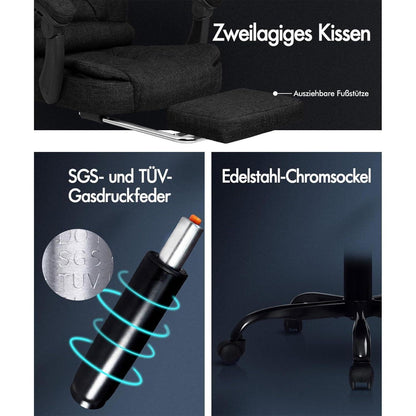 Ergonomischer Bürostuhl mit Massagefunktion und