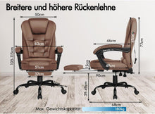 Ergonomischer Bürostuhl mit Massage und