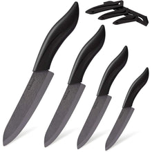 Keramikmesser Set 4-teilig – Scharfes Küchenmesser für Obst & Gemüse