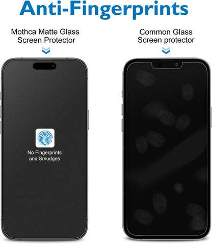 Matt Schutzfolie + Kameraschutz für iPhone 16 Pro 6.3 Zoll