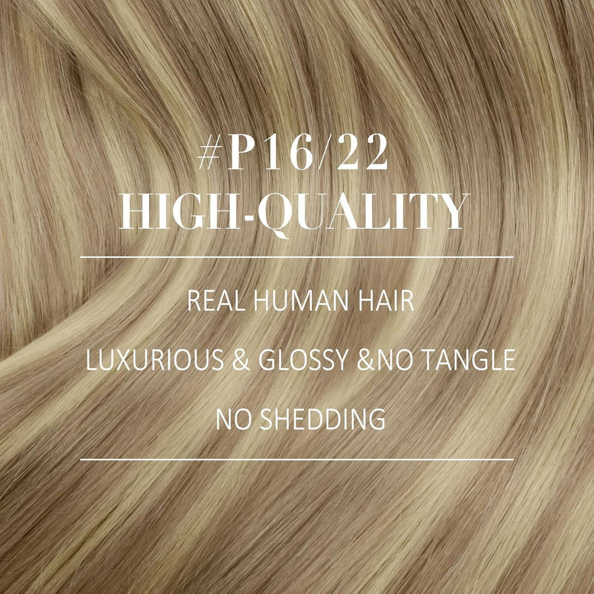 Blond Clip-in Echthaar Extensions 40cm – Volumengeber