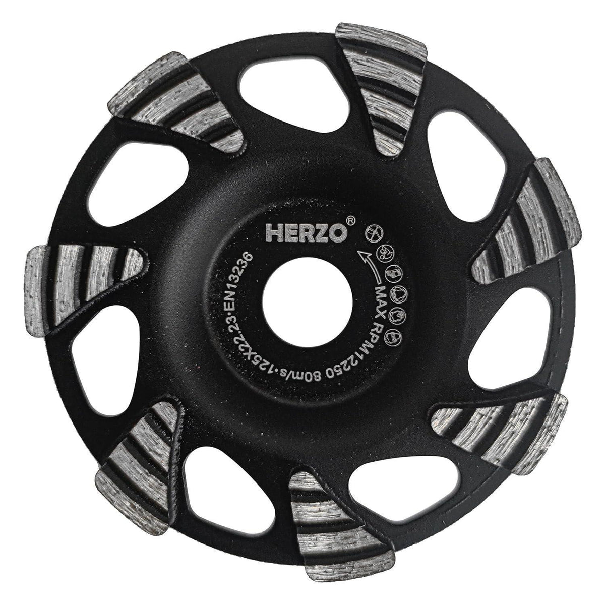 Diamant-Schleiftopf 125mm für Beton & Stein