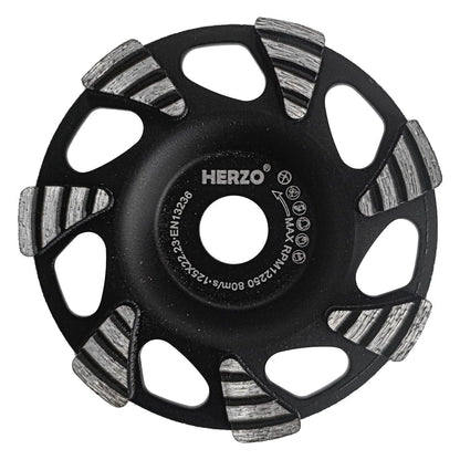 Diamant-Schleiftopf 125mm für Beton & Stein