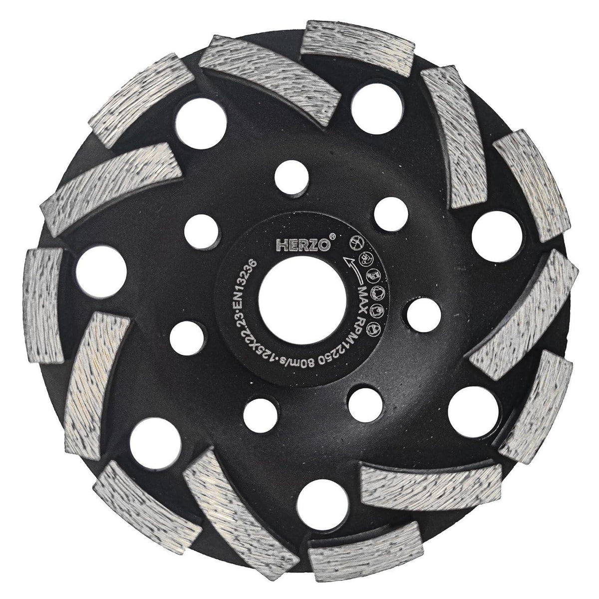 Diamant Schleiftopf 125mm für Beton & Stein