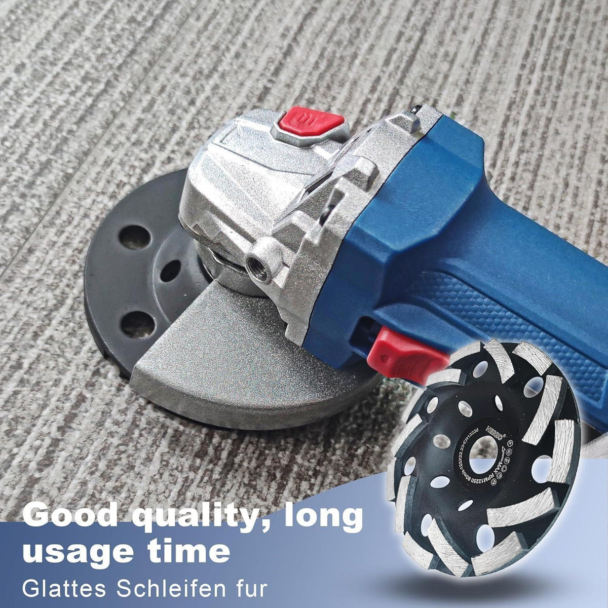 Diamant Schleiftopf 125mm für Beton & Stein