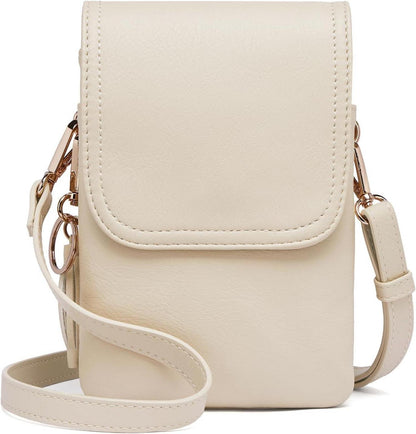 Handy Umhängetasche Damen mit Geldbörse PU Leder Designer