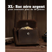 Herren Geldbörse Slim Wallet mit XL-Münzfach und Magnetverschluss
