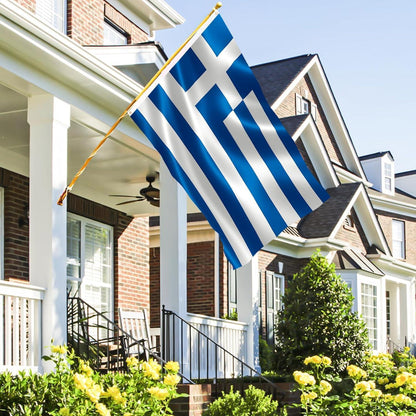 Griechenland Flagge 90x150cm – Griechische Fahne mit Ösen