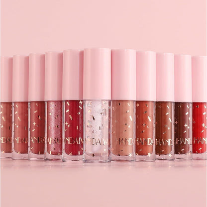 12er Set Matte Lippenstifte Nude & Samt – Langanhaltend & Wasserfest