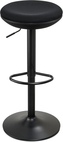 Ergonomischer Stehhocker höhenverstellbar 360° drehbar Schwarz
