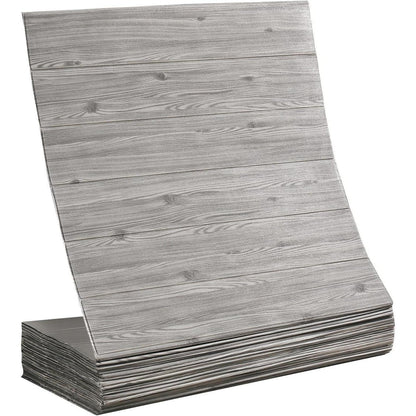 Selbstklebende Tapete Vliestapete Holzoptik 70CM*10M Graue