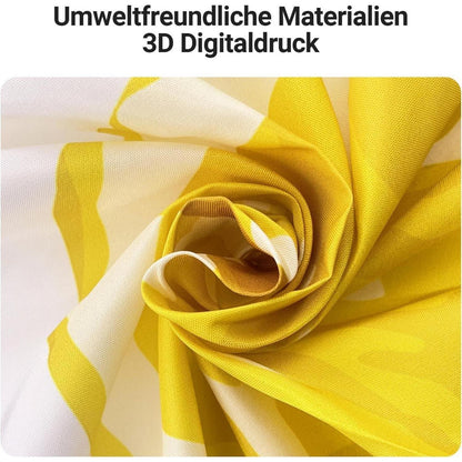Duschvorhang Zitrone Blatt 120x200cm, wasserabweisend & waschbar