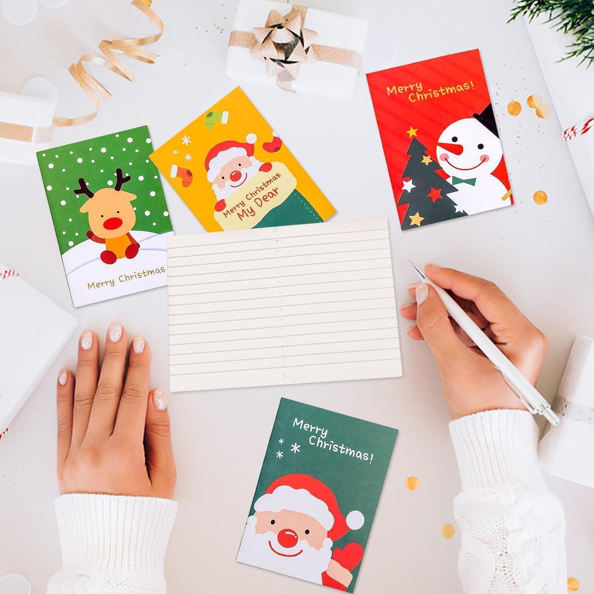 24 Mini Notizblöcke Weihnachten – Adventskalender & Geschenkideen