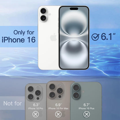 iPhone 16 6,1 Zoll Sichtschutz Anti-Spy Glas Schutzfolie 2