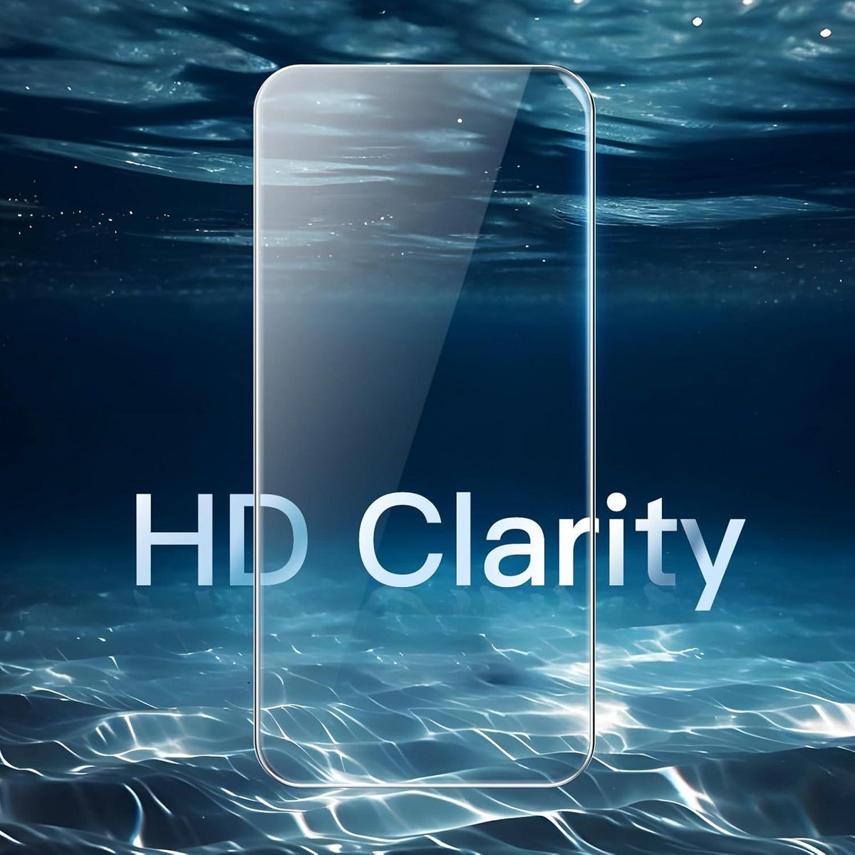 Schutzfolie iPhone 16 6,1 Zoll Gehärtetes Glas HD Klar