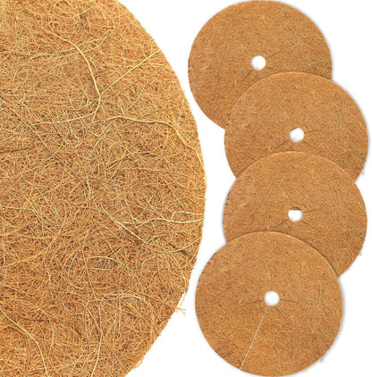 Akuoly Kokosmatte 40cm Winterschutz Pflanzen Kälteschutz 4er Pack