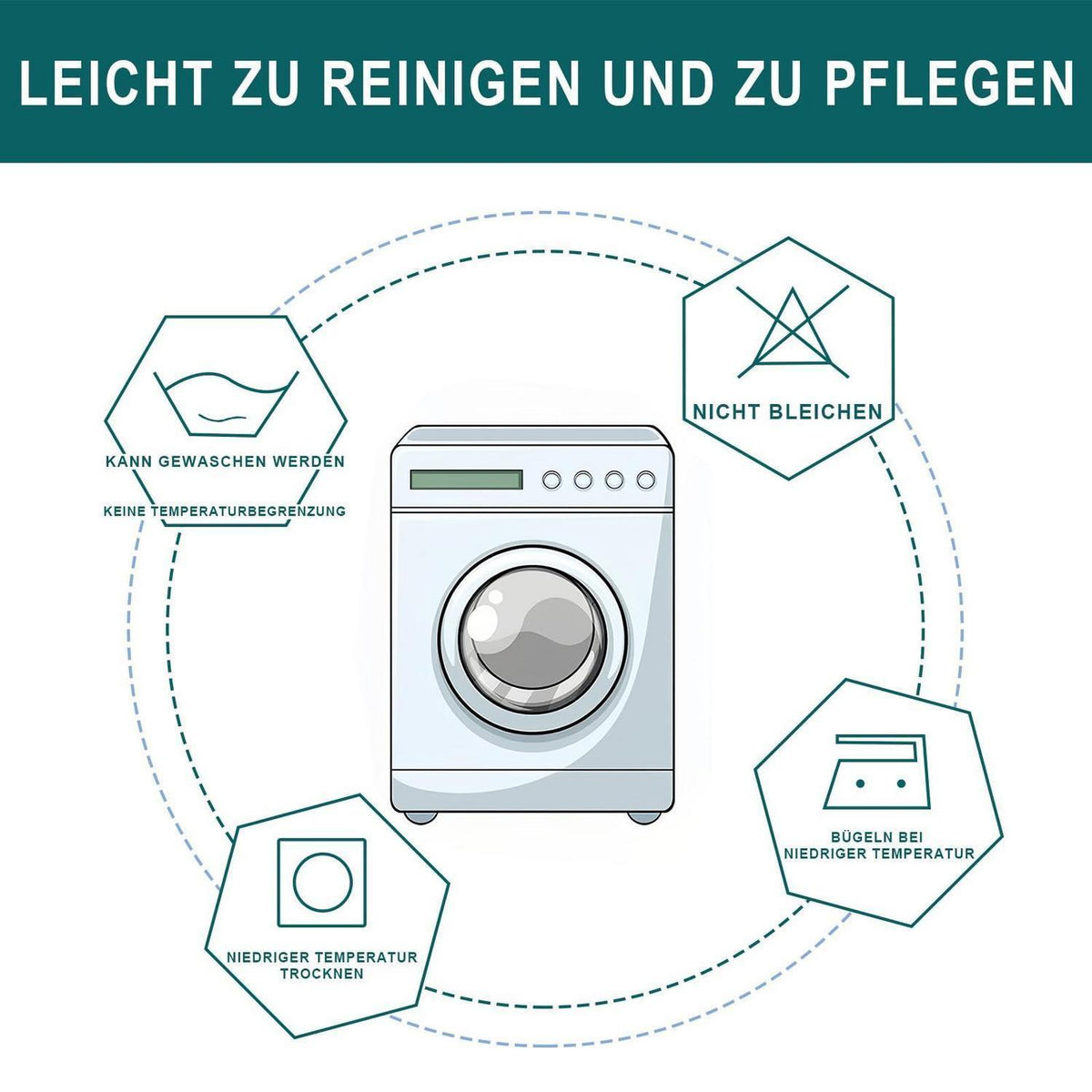 3D Traktor Bettwäsche 140x200 + Kissenbezug – Mikrofaser
