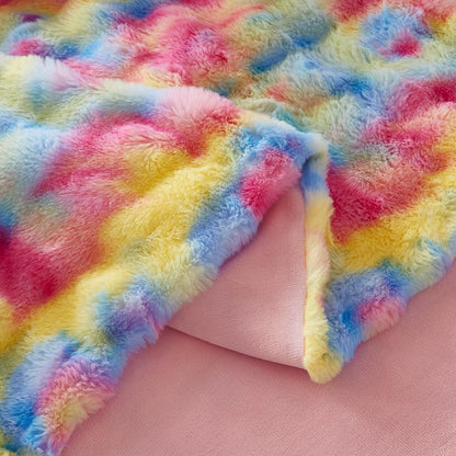 Winter Plüsch Bettwäsche 135x200 - Warm & Flauschig 4-teilig